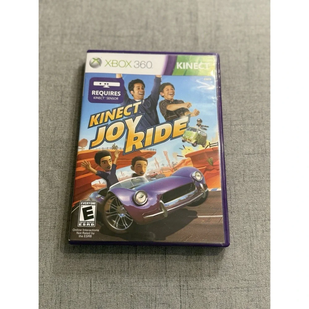 Microsoft Xbox 360 Kinect Joy Ride With Manual 2010 Rated E